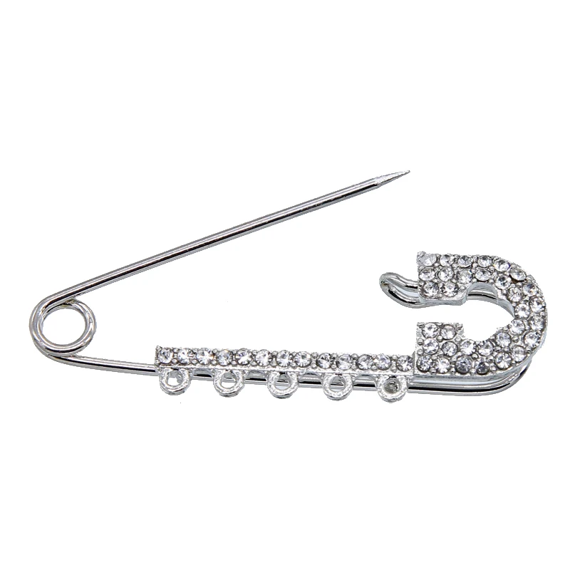 Классический инкрустированный большой кулон Очаровательная булавка Женская