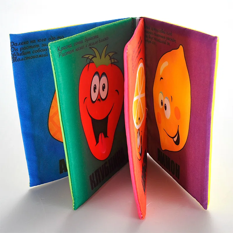 DDWE Детские Тканевые книги подарок детям на новый продукт изучение русского языка