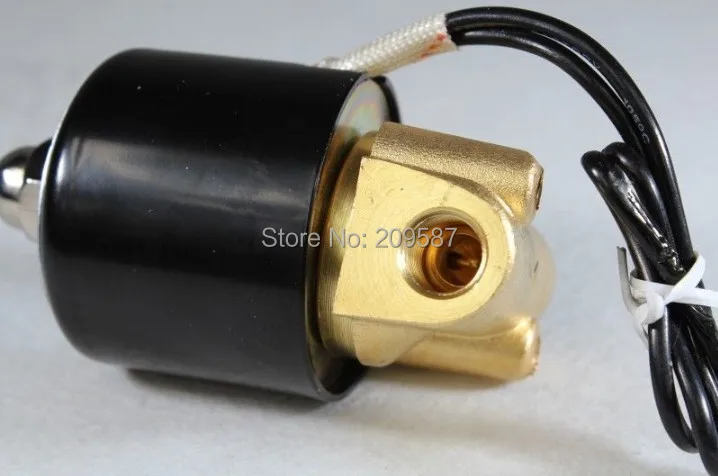 Электрический электромагнитный клапан 12 В постоянного тока 1/8 дюйма водяной