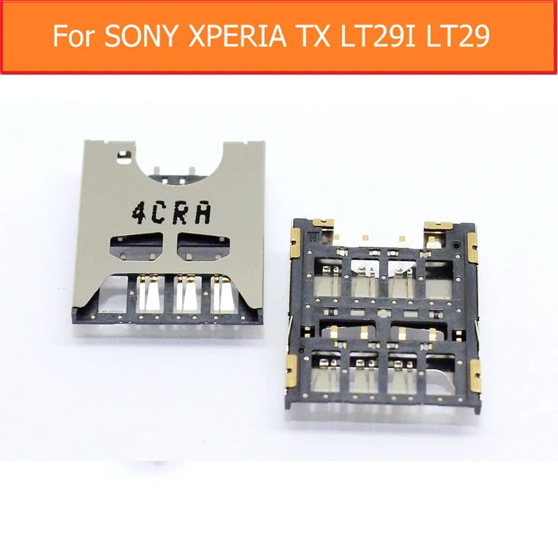 100% подлинный лоток для Sim карты Sony Xperia TX LT29i lt29 слот LT29 сменный держатель