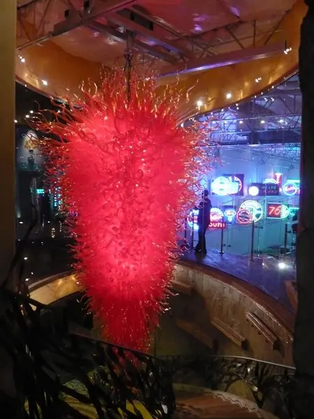 

Large Red Glass Crystal Chandelie for Home Hotel Decoration