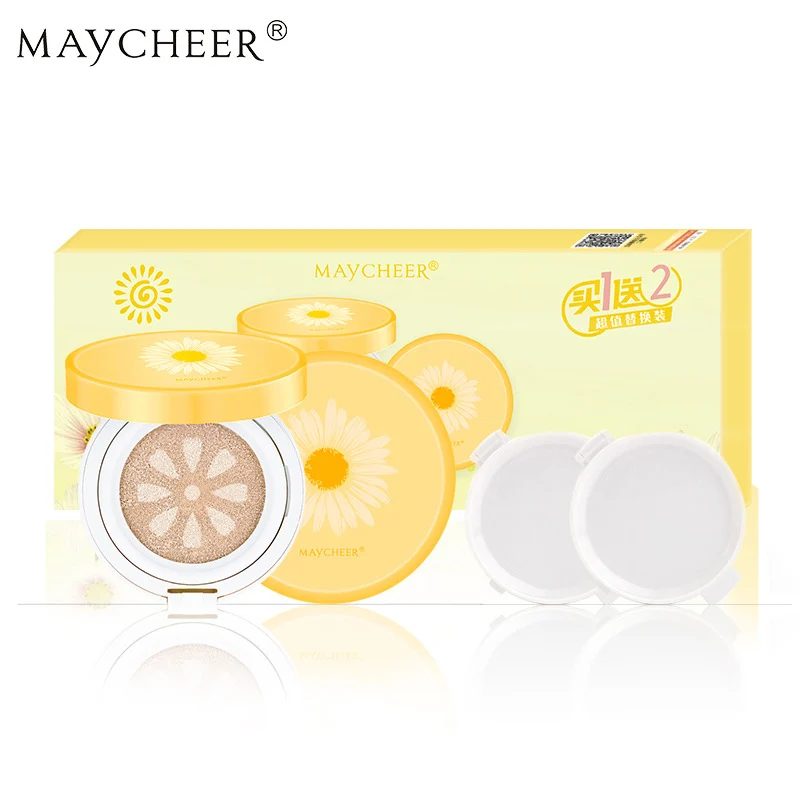 MAYCHEER воздушная подушка ромашка BB & CC крем макияж Жидкая основа для лица под