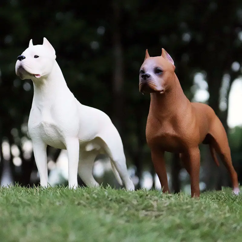 1 шт. Hunter Dogo Argentinos Dog Pet фигурка животного модель коллекционные игрушки для