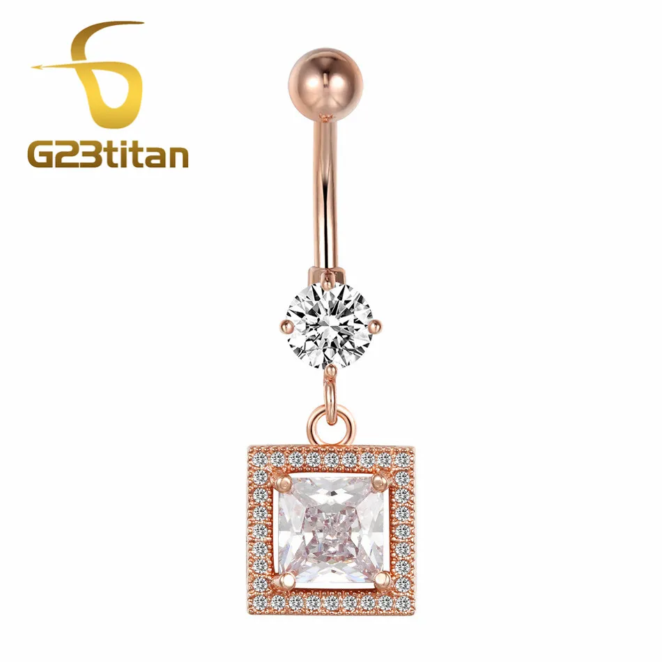 piercing ombligo G23titan двухсторонний стеклянный цветок пупок ювелирные изделия для ушей 14 г стальные серьги для ушей живот Бар Пирсинг живота ювелирные изделия для тела - Окраска металла: piercing ombligo