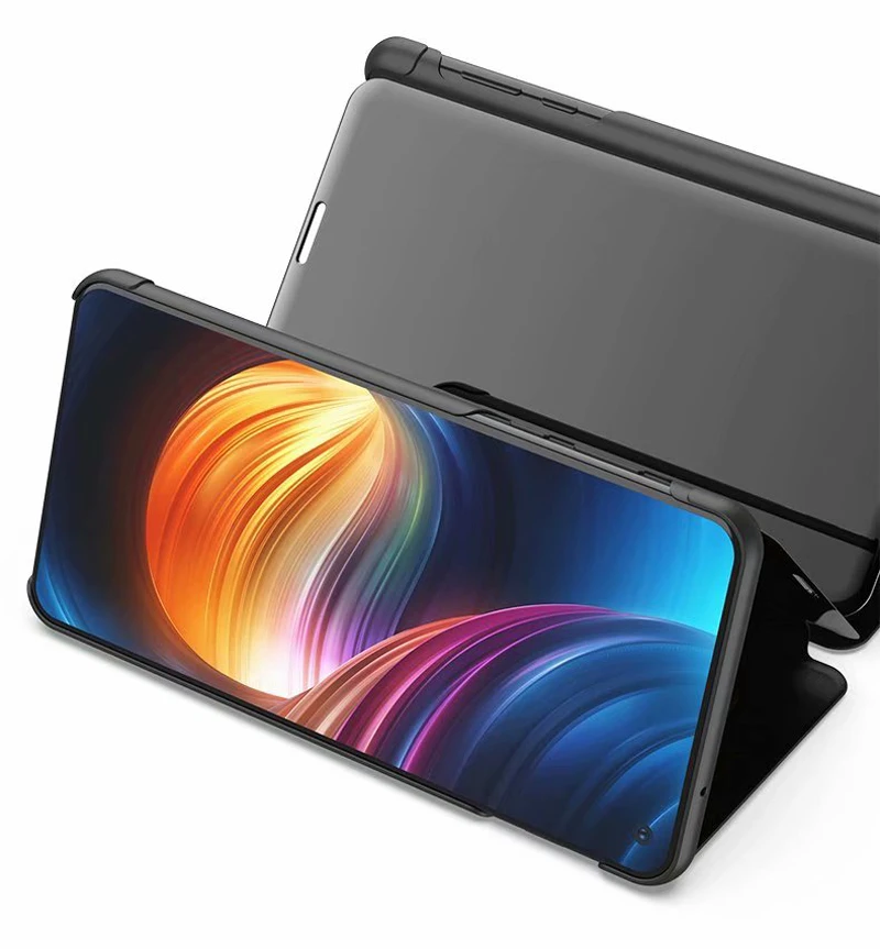 S10 Plus, умный зеркальный чехол для Samsung Galaxy S10e, кожаный флип-чехол с подставкой для Samsung Galaxy S10 5G S10+ чехол, Funda