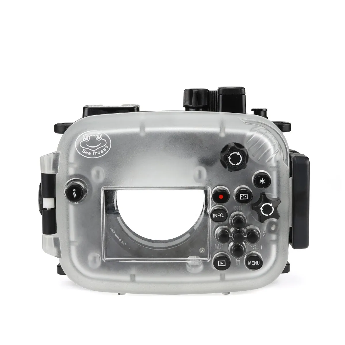 SeaFrogs 40 м/130 футов корпус подводной камеры для Canon EOS M6 22 мм объектив