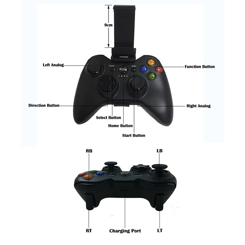 Для PS3 консоли/Android смартфон беспроводной геймпад джойстик контроллер Джойстик телефон/ПК/ТВ коробка