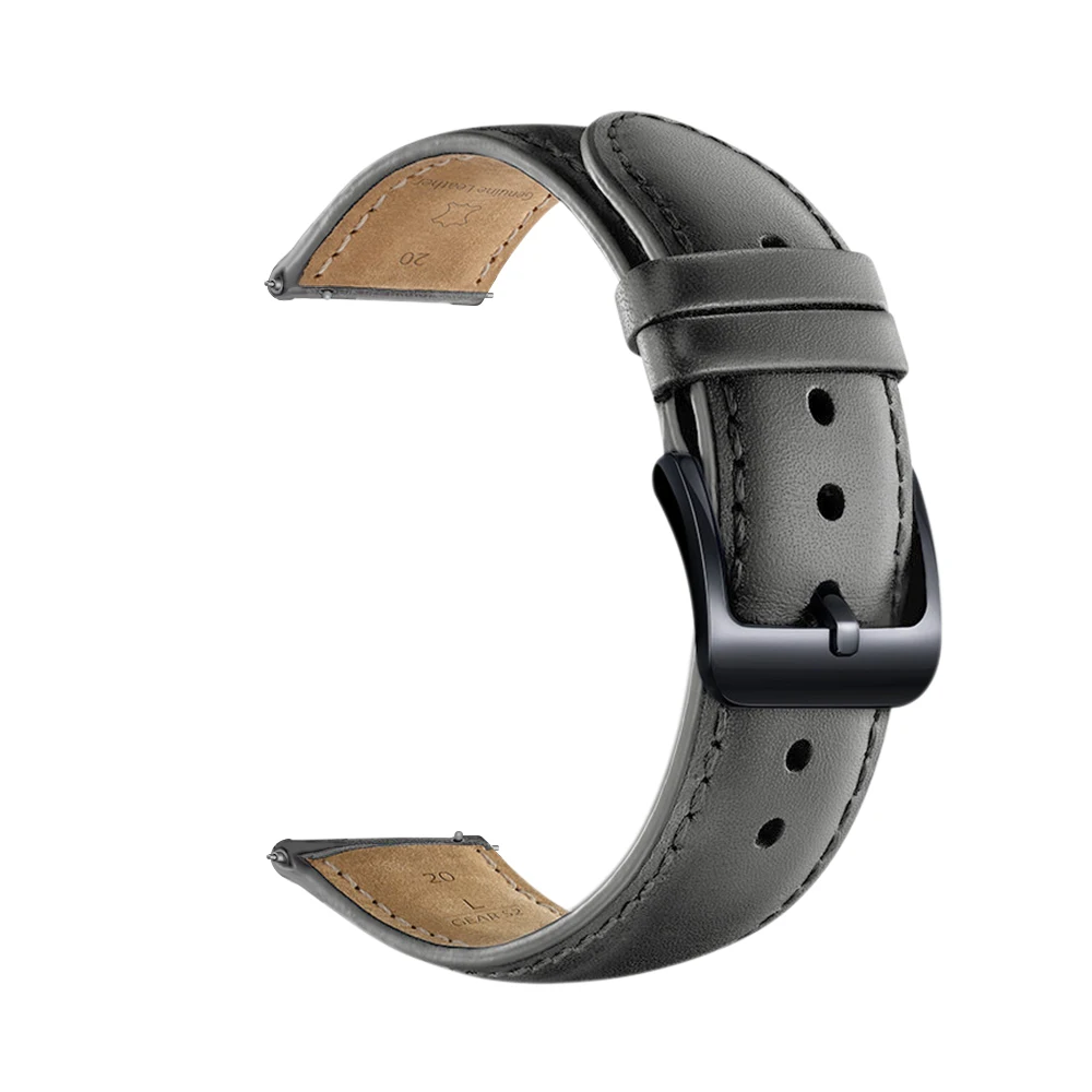 20 мм наручный ремешок для наручных часов для Huami Amazfit Новинка; натуральная кожа; ремешок для samsung Шестерни спортивные S2 классический huawei часы 2 ремешки наручных часов
