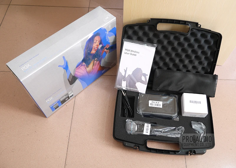 По DHL UHF Профессиональный PGX24 BETA58 беспроводной микрофон Беспроводная караоке система с 58A ручной передатчик