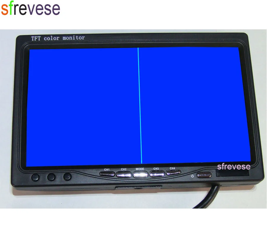 7 &quotLCD 4CH четырехъядерный раздельный монитор Комплект зеркал заднего вида для