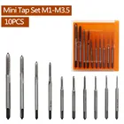 M1 M1.2 M1.4 M1.6 M1.7 M1.8 M2 M 2,5 M 3 M3.5 10 шт.компл. ручного крана резьбонарезной резьбынарезной резьбыметчиковударных ручных инструментов