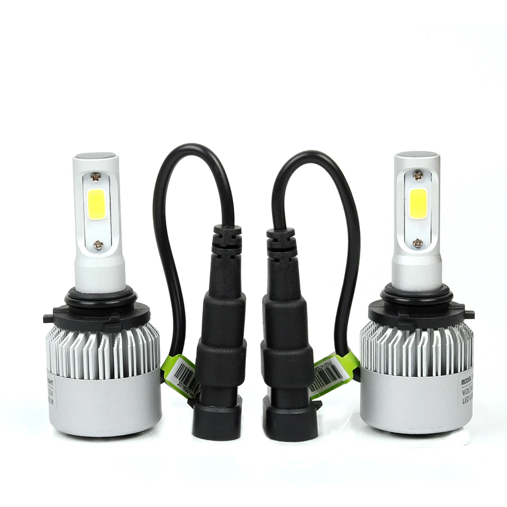20 Вт H7 COB LED Фары Автомобиля Авто Лампы ПРИВЕЛО Комплект 4000LM 6000 К Лампочки H4 H8 H9 H11