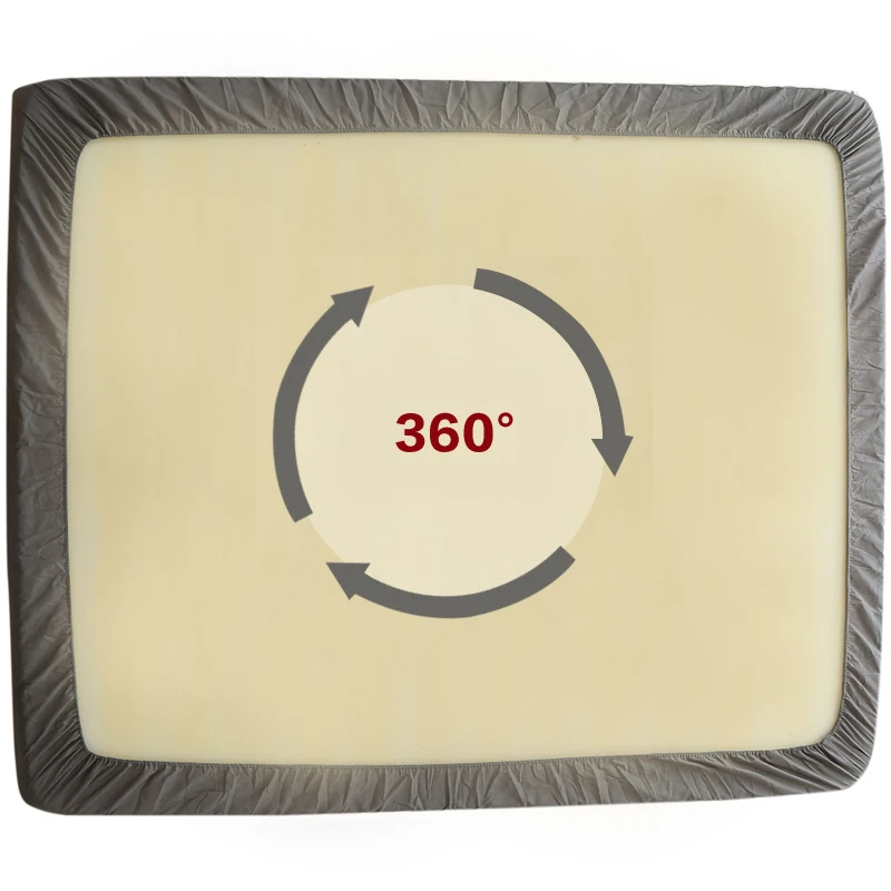 1 из 2 предметов 100% хлопок 600TC простыней серый/черный/белом наматраснике 120*200 см