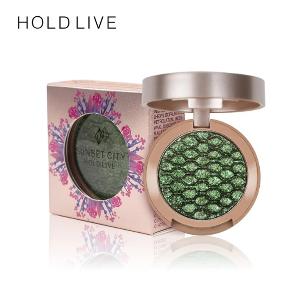 Hold Live beauty закат Солнечный Свет одноцветные блестящие тени для век