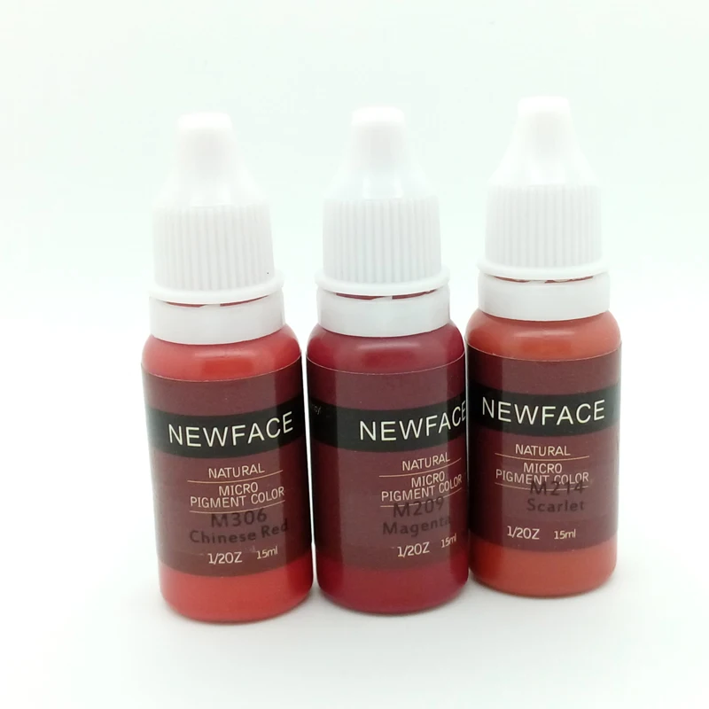 Отличные чернила для перманентного макияжа татуажа бровей микроблейдинга губ