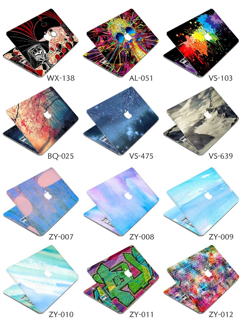 Наклейка для ноутбука Macbook Air 13 A1932 для Apple macbook Air Pro retina 11 12 13 15 Защитная пленка для ноутбука