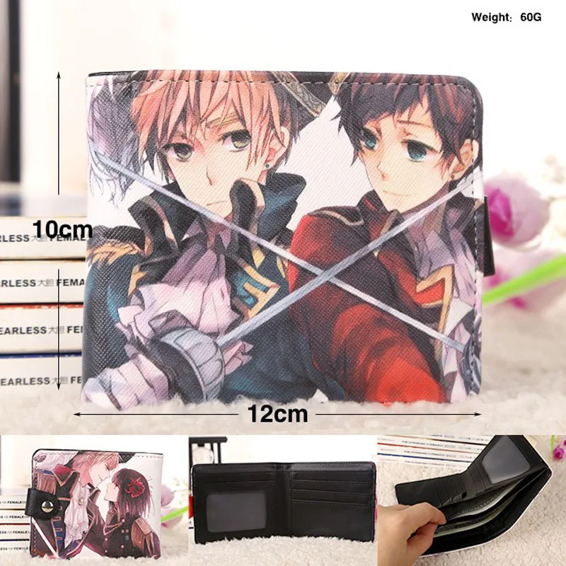Hetalia 1 Наруто Аниме Акацуки Учиха Итачи Синтетическая кожа короткий кошелек цельный держатель для карт кошелек для крутого дизайна косплей подарок - Цвет: Hetalia 1