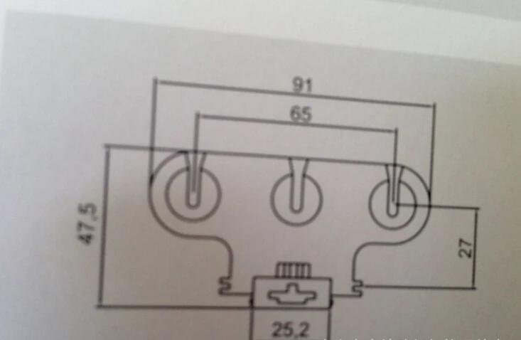 Держатели и основания для ламп G5 T5 с тройной головкой разъем светильник