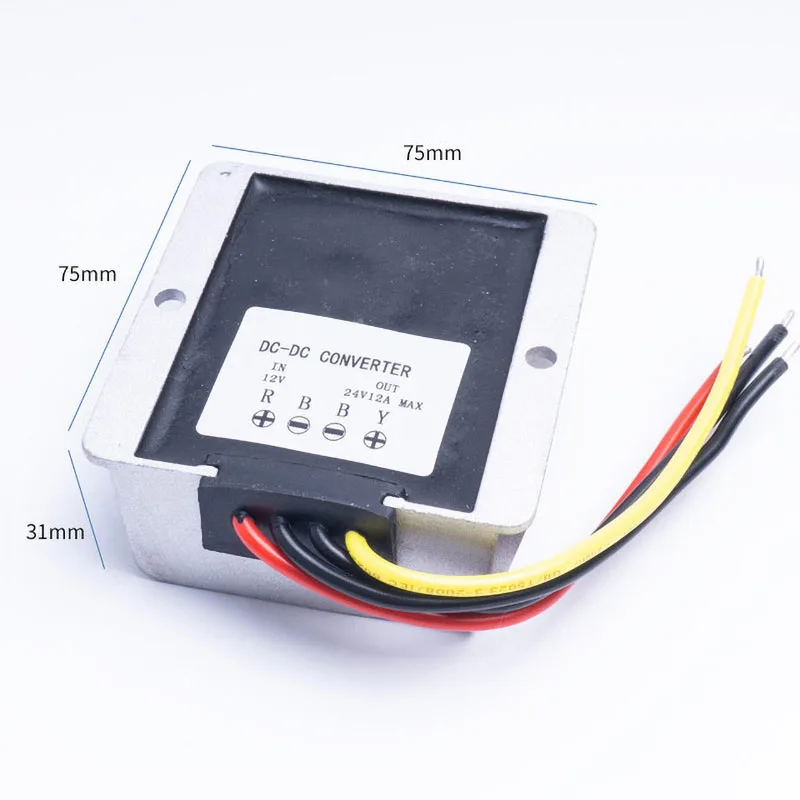 12V TO 24V 12A DC 12 V TO 24 V 3A 5A 8A 10A 12A 15A DC power высококачественный преобразователь понижающий регулятор постоянного тока для Automot - Цвет: 12V TO 24V 12A