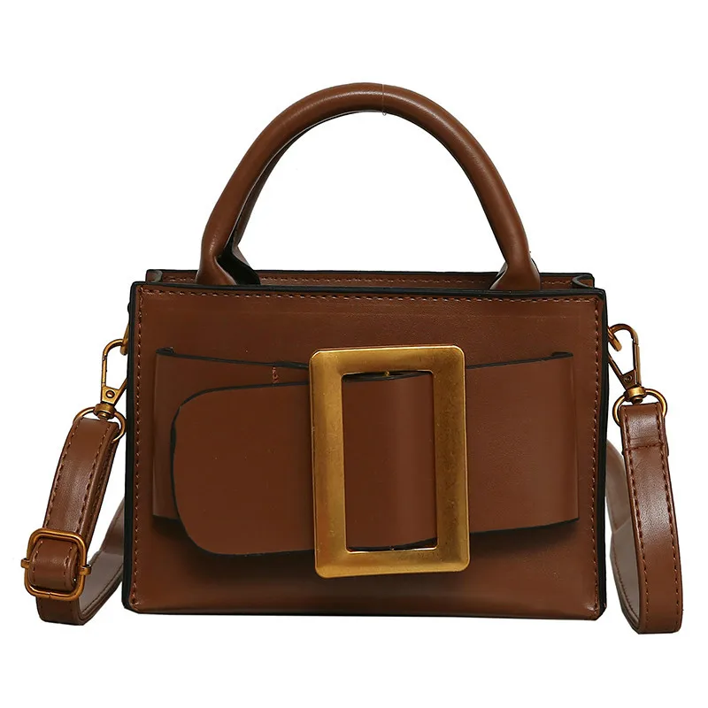 Европейская винтажная модная маленькая сумка-тоут 2019 новая качественная женская