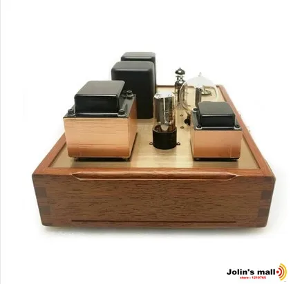 Клапан 5Z2 101D сбалансированная труба Peramplifier трансформатор-выход ручной работы леса древесины шлифования амплитfier мощности HiFi fever