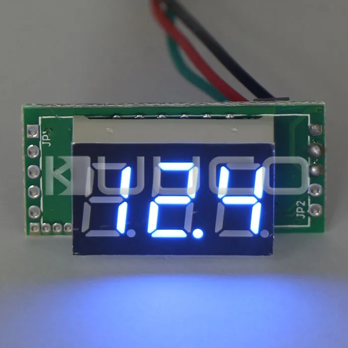 

Digital Meter/Voltmeter DC 0~100V Voltage Meter Red Led display Volt Meter DC 12V 24V Panel Meter/Monitor/Tester