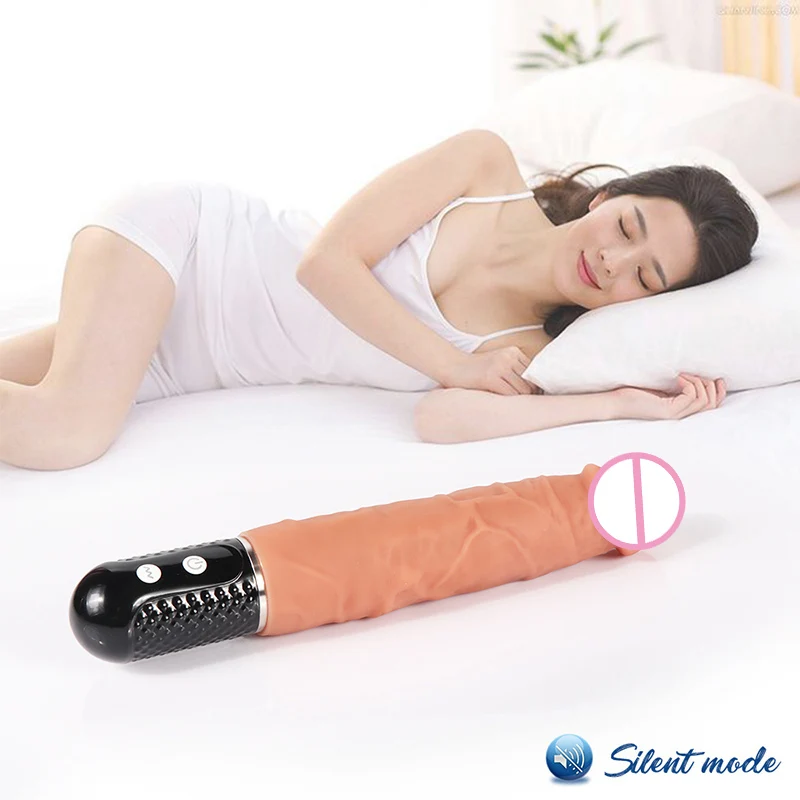 Силиконовый реалистичный фаллоимитатор вибратор 10 скоростей точка G Клитор