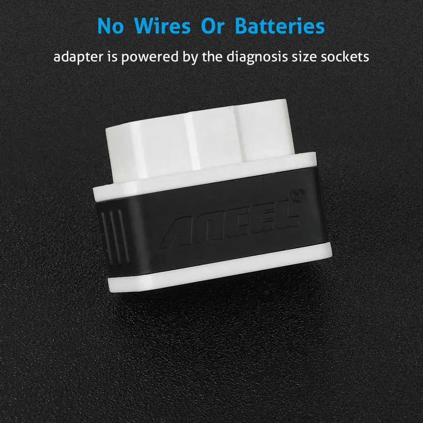 Ancel iCar elm 327 V1.5 elm327 Wi-Fi сканер OBD2 для IOS Android ПК iPhone iPad OBD 2 Автомобильный считыватель
