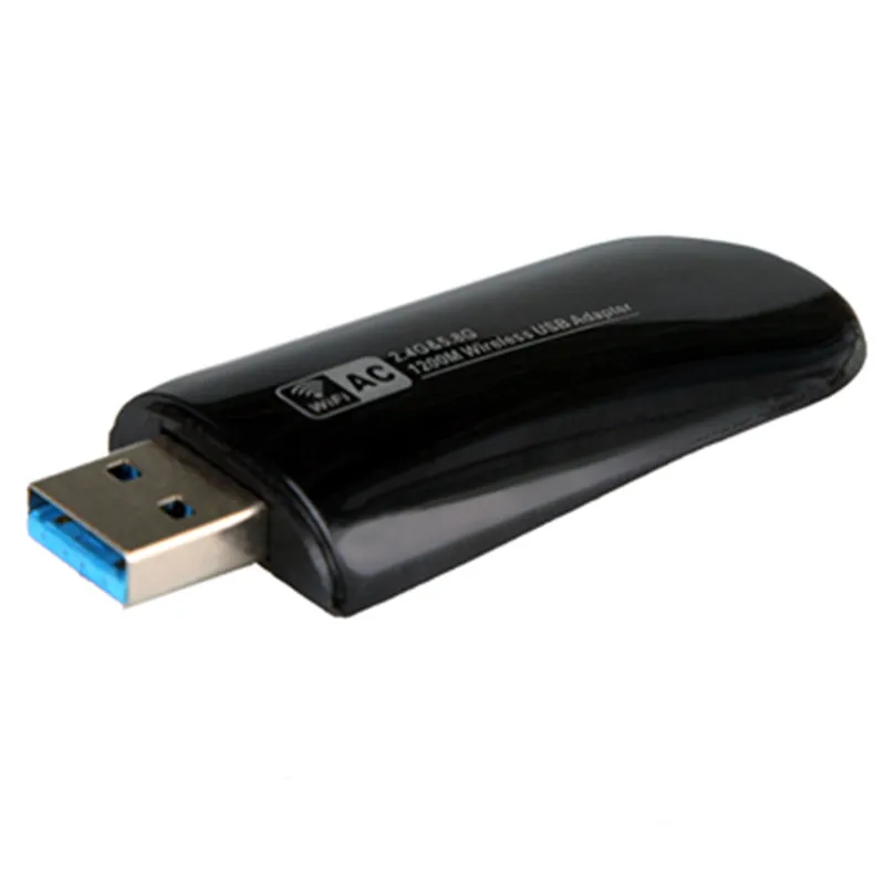 1200Mbps Wifi USB адаптер двухдиапазонный ПК USB3.0 беспроводная сетевая карта антенна