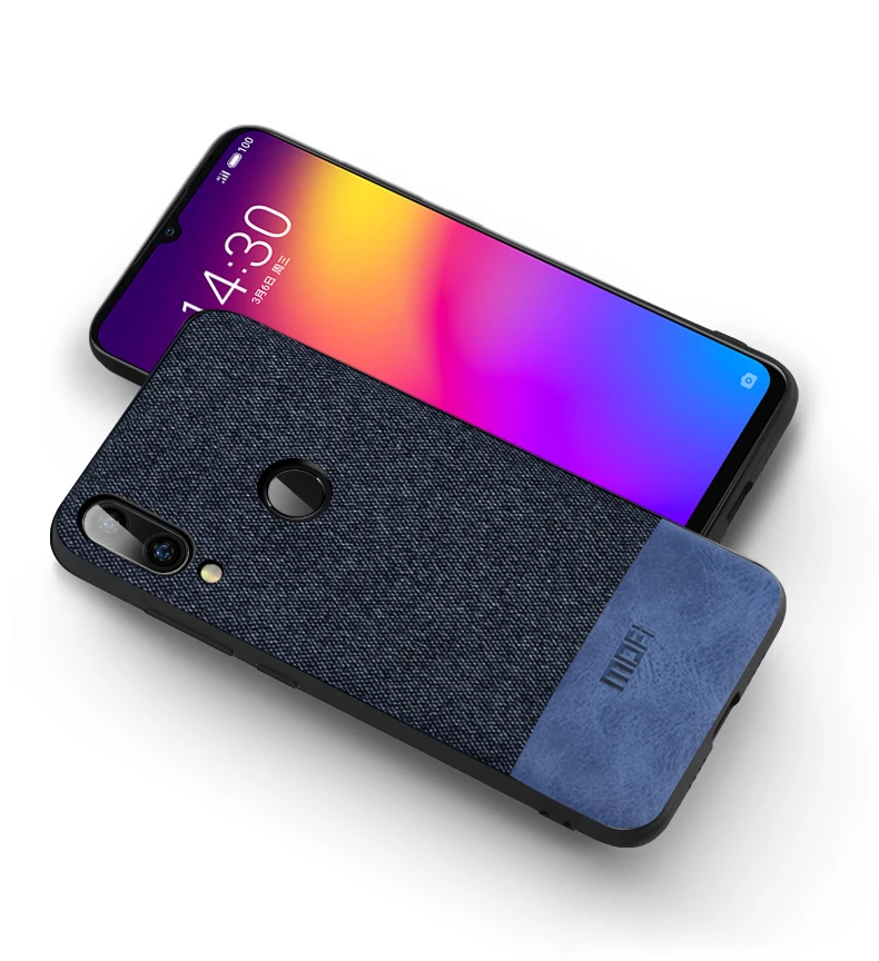 Для Meizu M9 Note чехол противоударный задняя крышка Ткань защитный силиконовый чехол s capas MOFi Meilan Note 9 чехол