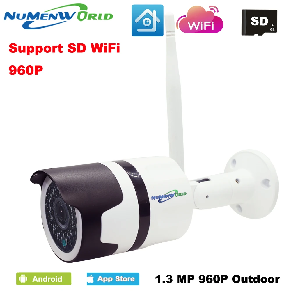 IP камера наружная беспроводная 960P Wi Fi 802.11b/G/N|Камеры видеонаблюдения| |