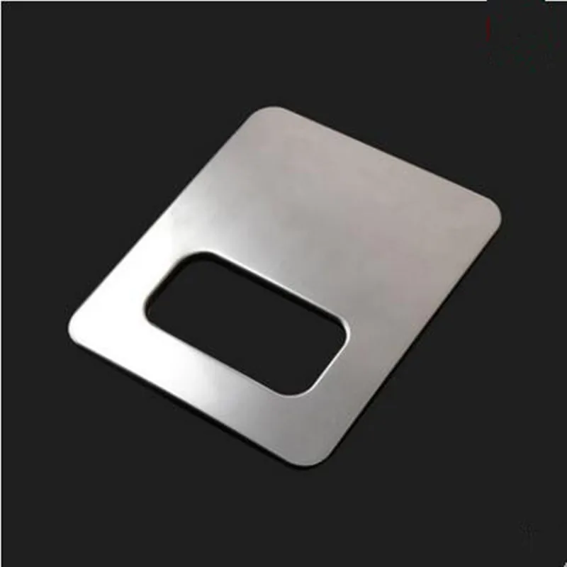 Автомобильная крышка перчаточного ящика из нержавеющей стали защитная наклейка