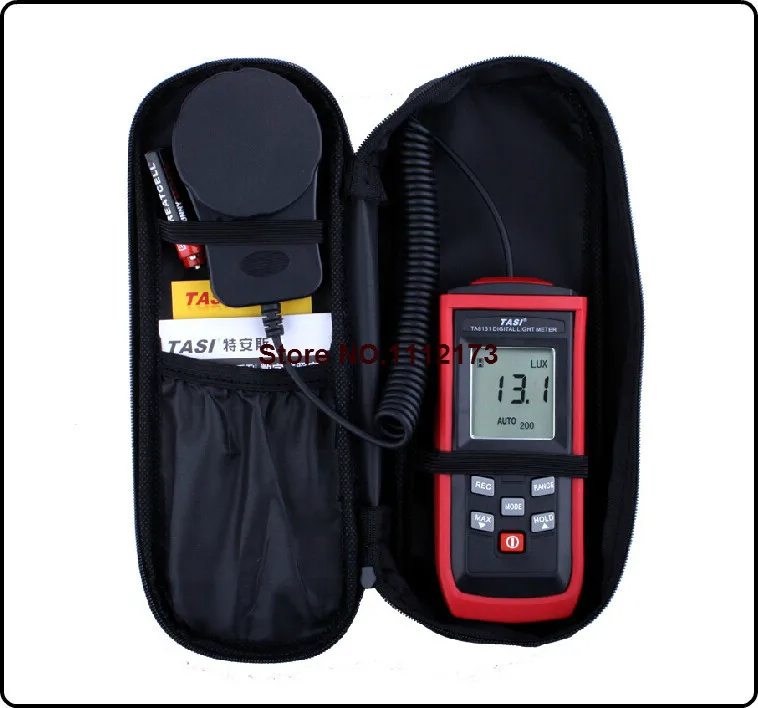 Новинка 4-диапазонный цифровой измеритель 200000 люкс ЖК-цифровой освещенности LuxMeter