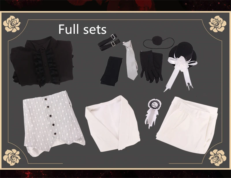 Предпродажа Аниме Косплей Черный Дворецкий Ciel Phantomhive и Elizabeth Lizzy косплей костюм