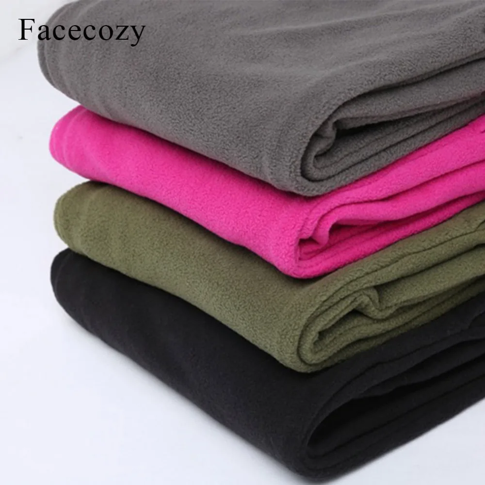 Facecozy мужские и женские зимние повседневные спортивные флисовые штаны пара
