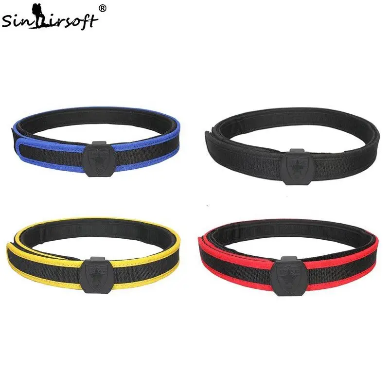 

SINAIRSOFT Military Tactical IPSC Belt Adjustable Tactical Equipment Combat Waist Shooting Belt For Hunting Paintball SA4613