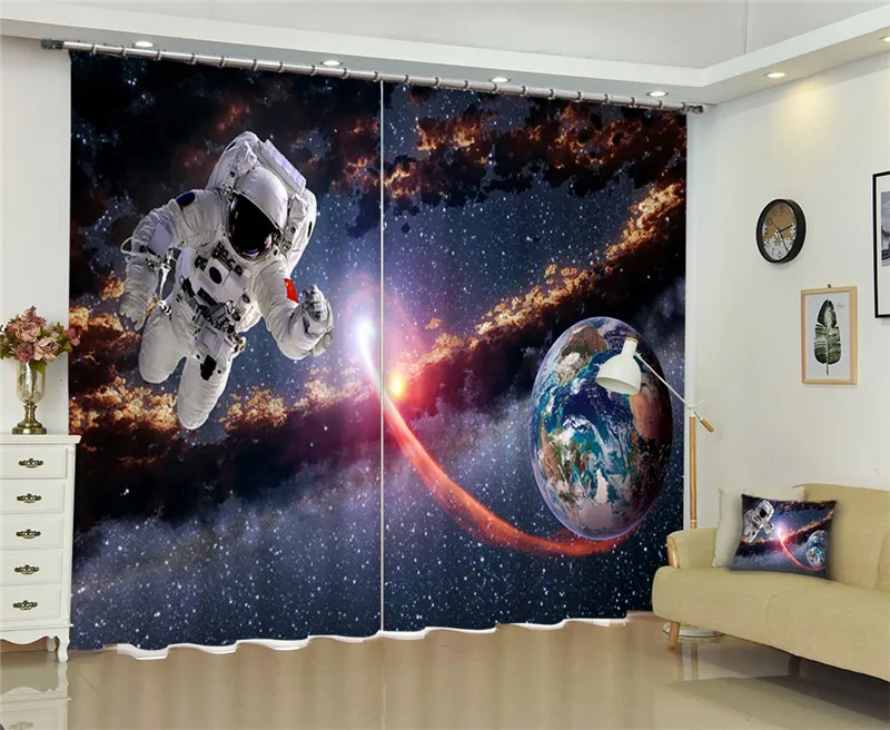 

Luxury 3D Curtains Drapes for Living Room Office Hotel Home Wall Tapestry Can be Customed