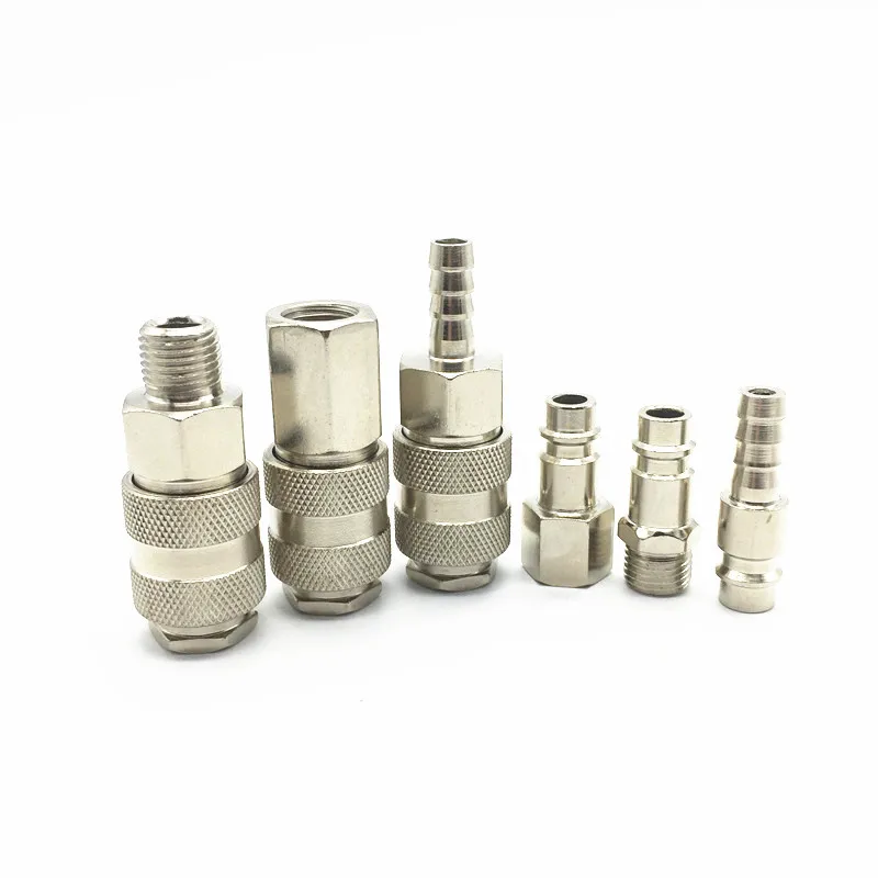 Pneumatic fitting EU type Quick push in connector High press