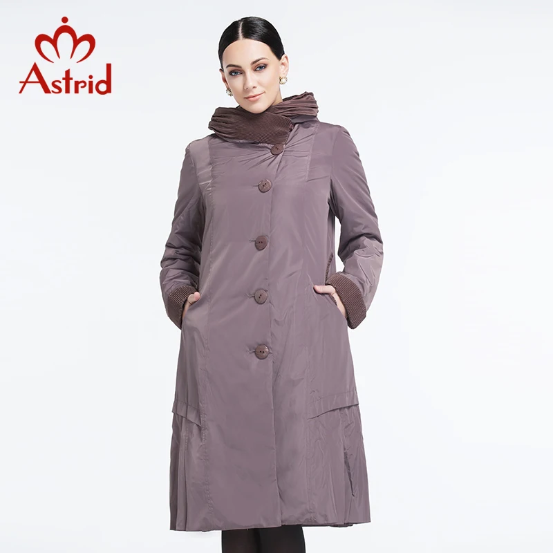 Астрид 2019 распродажа женское пальто высокого качества весна и лето ветровка