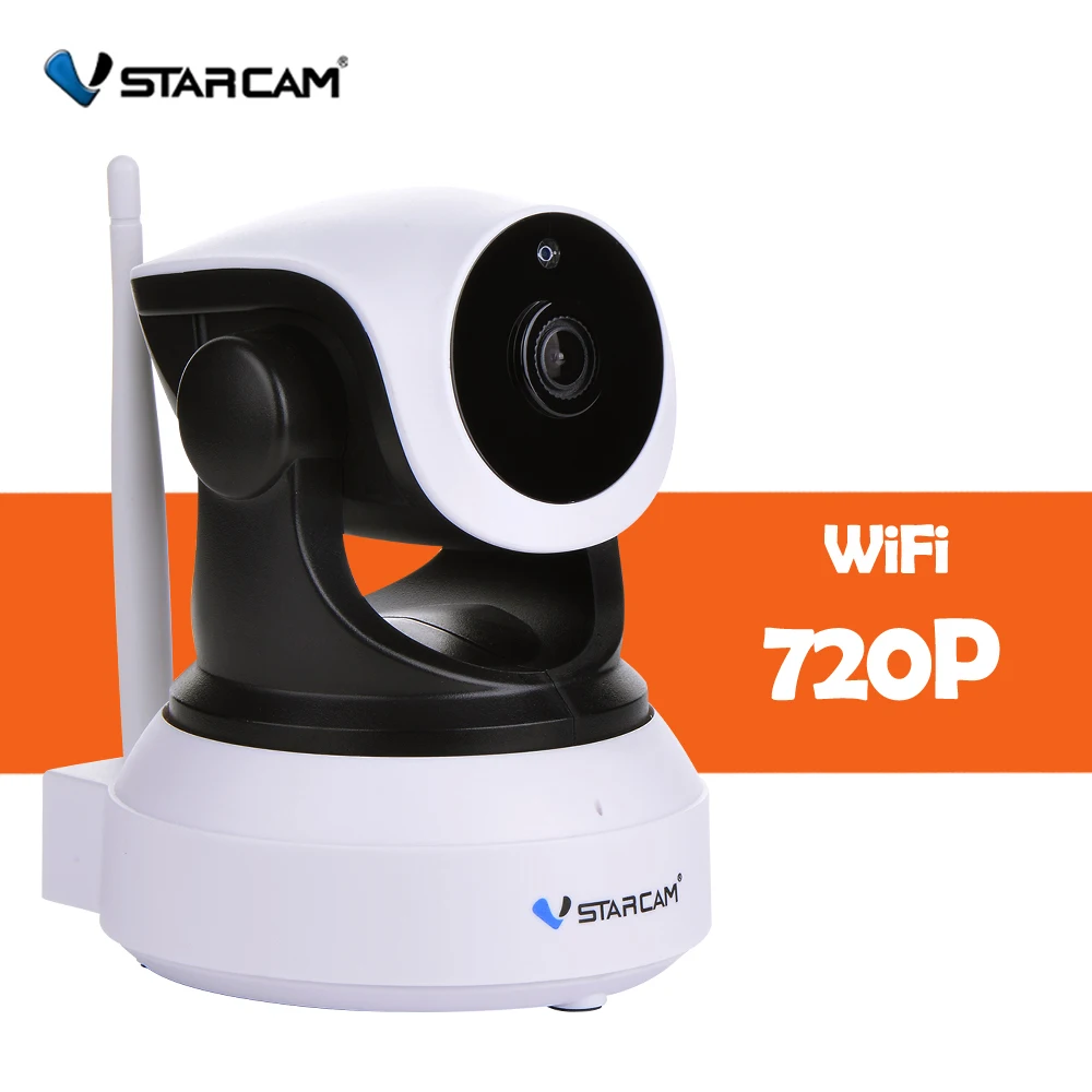 Vstarcam видео радионяня Wifi 2 способа аудио разговора смарт-камера с детектором движения домофон детская няня камера няня сигнализация - Цвет: C7824-V4-W
