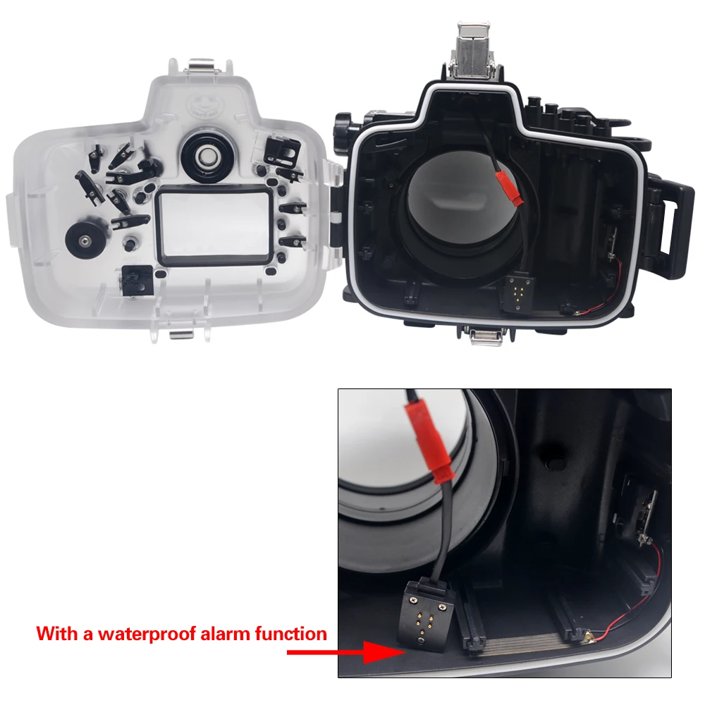Водонепроницаемый чехол Mcoplus 40 м 130 футов для камеры дайвинга Canon EOS 5D Markiii Mark IV|case for