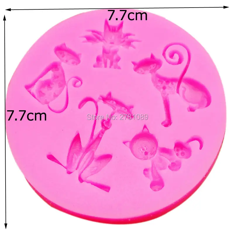 1 шт. Подвеска из жидкого силикона с УФ смолой|decorating tools|moldes fondantsilicone mold fondant |