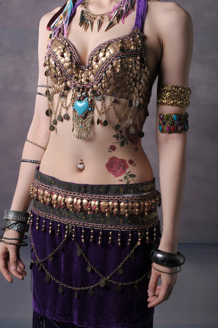 Размер S XL одежда для танца живота модель 2 шт. ремень шарф с кисточкой юбкой