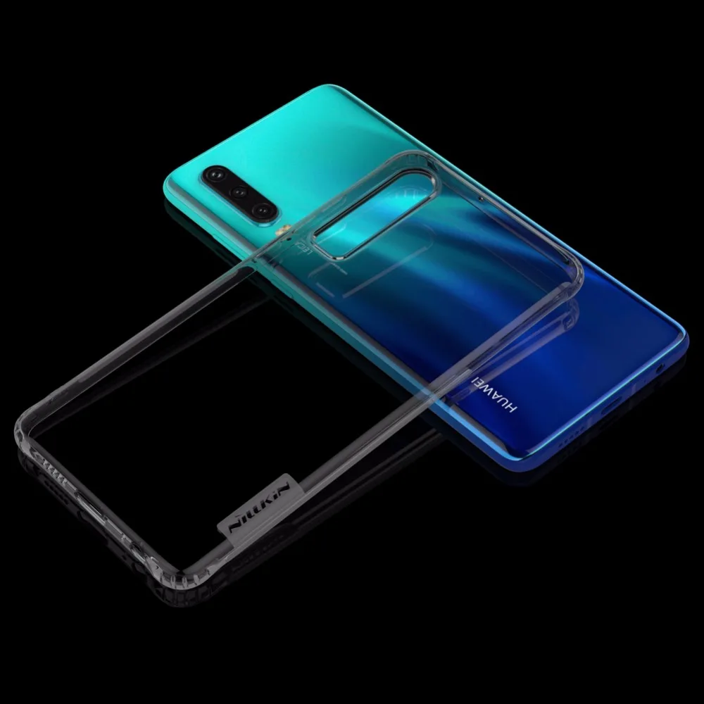Прозрачный чехол для huawei P30 NILLKIN натуральный ТПУ, прозрачный мягкий чехол-накладка силиконовый чехол для huawei P30