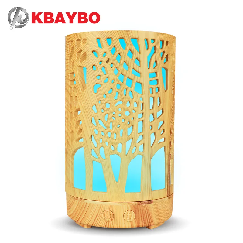 KBAYBO 100 мл 7 видов цветов светодиодный ночник rAir увлажнитель эфирное масло