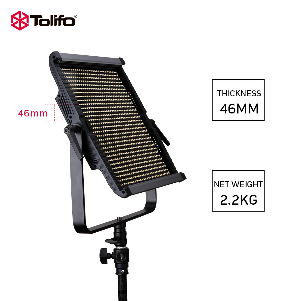 Tolifo GK S100B 100 Вт 900 шт. светодиодные лампы LED фото видео свет Двухцветный затемнения