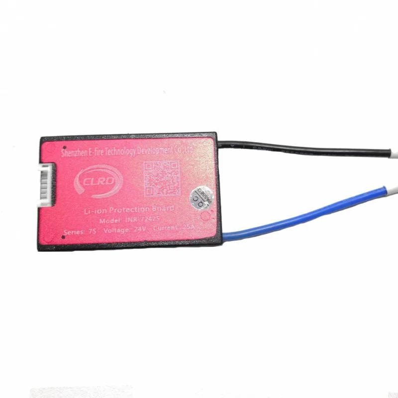 Водонепроницаемый 7S 24V 15A 25A 35A 45A 60A BMS Защитная печатная плата с функцией баланса