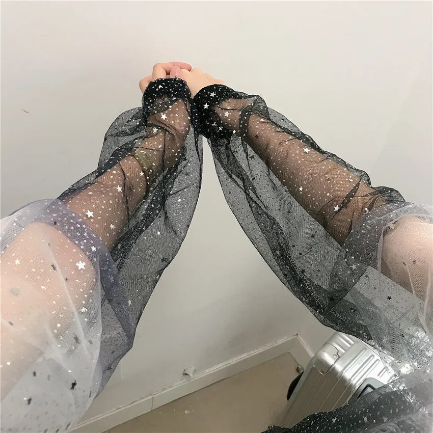 Cheerart прозрачный летний кардиган с блестками блузка куртка женская прозрачная
