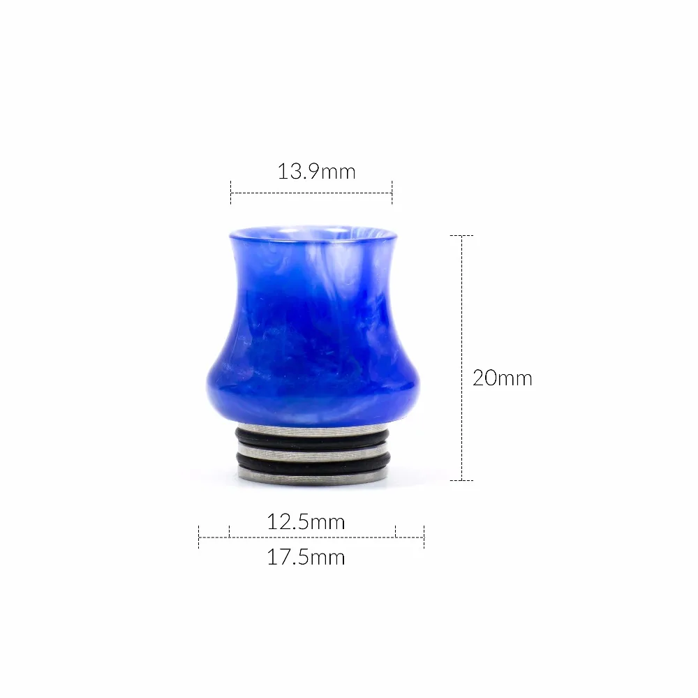 Кварцевые Banger капельного наконечника 810 смолы розы для V8 RTA RDA бак вапорайзер