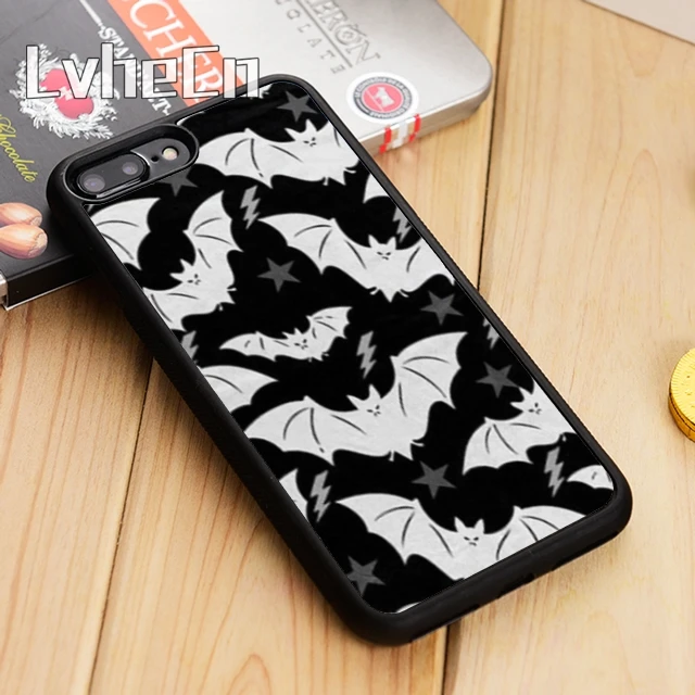 Чехол для телефона LvheCn bat iPhone 5 6 s 7 8 plus 11 12 Pro X XR XS Max Samsung Galaxy S6 S7 edge S8 S9 S10|Бамперы| |